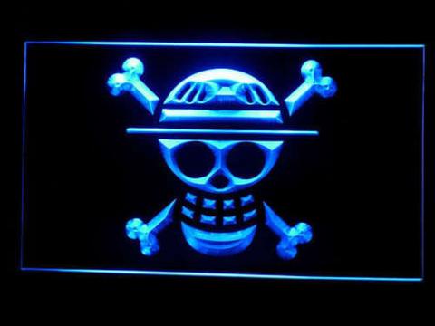 One Piece Luffy Straw Hat Pirates LED Neon Sign